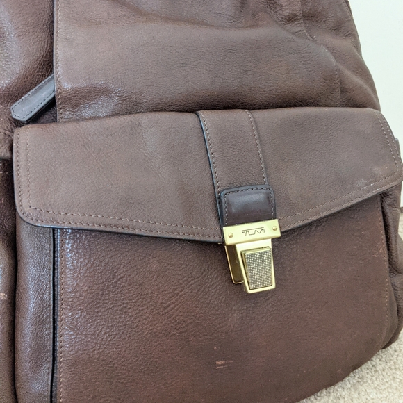 Tumi Vintage Leather Backpack main image 10